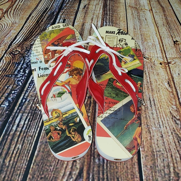 Platform Flip Flops - Picture 4 of 7